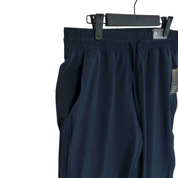 GapFit Recycled Runaround Joggers NWT Women's Sz M True Indigo Minimalist Sporty - Picture 6 of 8